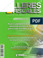 Talleres Fiscales N°-25, Nueva Plataforma Declaración Anual-2017