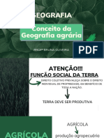 Conceitos Da Geografia Agrária