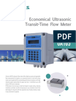 VIX Catálogo Flujómetro Ultrasónico Fijo UA105 UniArms