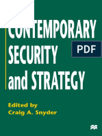 Craig A. Snyder (Eds.) - Contemporary Security and Strategy (1999, Macmillan Education UK) (10.1007 - 978!1!349-27359-1) - Libgen - Li