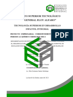 Formato Proyecto Empresarial Lectura de Pictogramas