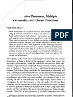 Dissociative Processes, Multiple Personality, and Dream Functions