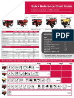 1quick Reference Chart Guide - Generators