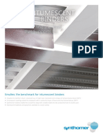 Dokumen - Tips - Intumescent Binders Our Portfolio For Intumescent Coatings Product Solid Content