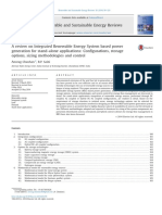 Renewable and Sustainable Energy Reviews: Anurag Chauhan, R.P. Saini