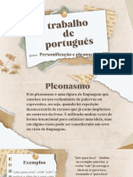 Trabalho de Português