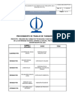 Procedimiento de Trabajo de Tabiqueria Seca (Partida 03.01.02) Rev. 02 09.05.2023