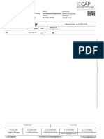 Department of Hematology: Test Reference Value Unit