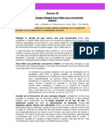 4° Anexo III-Para Una Ecologia Integral Hace Falta Una Conversion