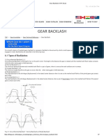 Gear Backlash - KHK Gears