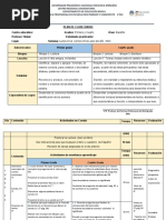 ESPAÑOL Plan para Multigrado. S2