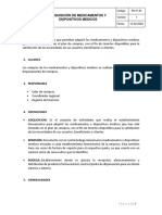 PH-P-30 Adquisición de Medicamentos y Dispositivos Médicos