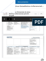 Cursos Actuales: Contenido Del Curso Carta Descriptiva Estadística Inferencial