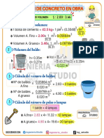 Dosificación de Concreto en Obra - Ingeniería Studio