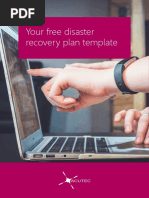 Your Free Disaster Recovery Plan Template 1