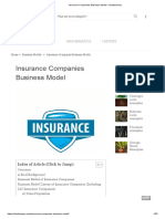 Insurance Companies Business Model - StudiousGuy