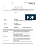 Material Safety Data Sheet