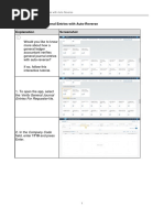 Verifying General Journal Entries With Auto-Reverse