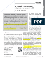 @recent Advances in Inorganic Heterogeneous Electrocatalysts For Reduction of Carbon Dioxide