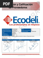 P-COM-002 Evaluacion y Calificación de Proveedores (VV)