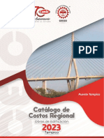 Catalogo Costos Regional Tampico 2023