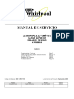 Manual de Servicio Lavarropas Automático Carga Superior Eslabón de Lujo Awr680 - 3 Índice