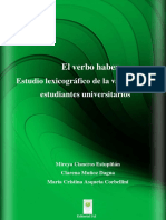 El Verbo Haber Estudio Lexicografico de La Variacion en Estudiantes Universitarios 1197228