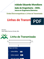 Aula Auxiliar - Linhas de Transmissão