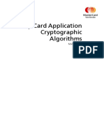 Mchip Card Application Cryptographic Algorithms