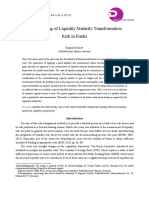 Stress Testing of Liquidity Maturity Tra