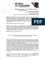 Estudo de Materialidades em Movimento - Um Recorte Do Processo de "Um Tango em Clave"