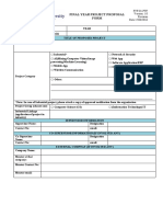 FYP - Proposal Form - Annex A