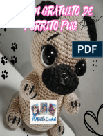 Patrón Perrito Pug