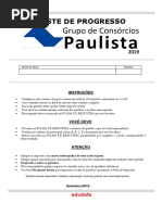 2019 PROVA (Grupo de Consórcios Paulistas)