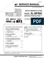 Sharp xl-mp50h SM