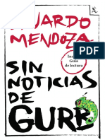 Sin Noticias de Gurb Guia Lectura