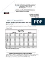 Características Del Desarrollo Del Niño de 0 A 6 Años1