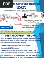 Debts Recovery Tribunals and Appellate TribunalsDRT DART