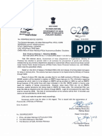 Vivad Se Vishwas I - Letter To Railways and Other Units - 13042023