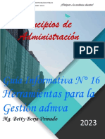 Herramientas para La Gestión Adva