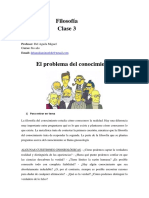 Filosofía - Clase 3 - (A) Problemas de Conocimiento