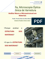 Seminário Metalografia