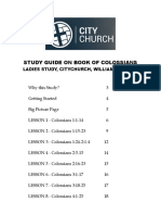 Colossians Study