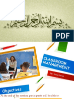 Classroom Management