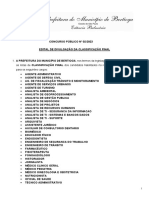 21 - Edital de Divulgação Da Classificação Final