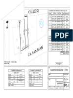 Subdivision de Lote