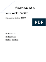 Identification of Financial Market Event