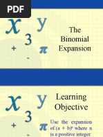 Binomial Expansion