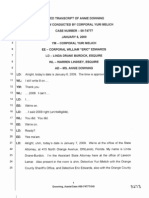 Casey Anthony - Annie Downing 1-6-09 Transcript