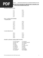 UE - Section C - Marking Scheme 2006